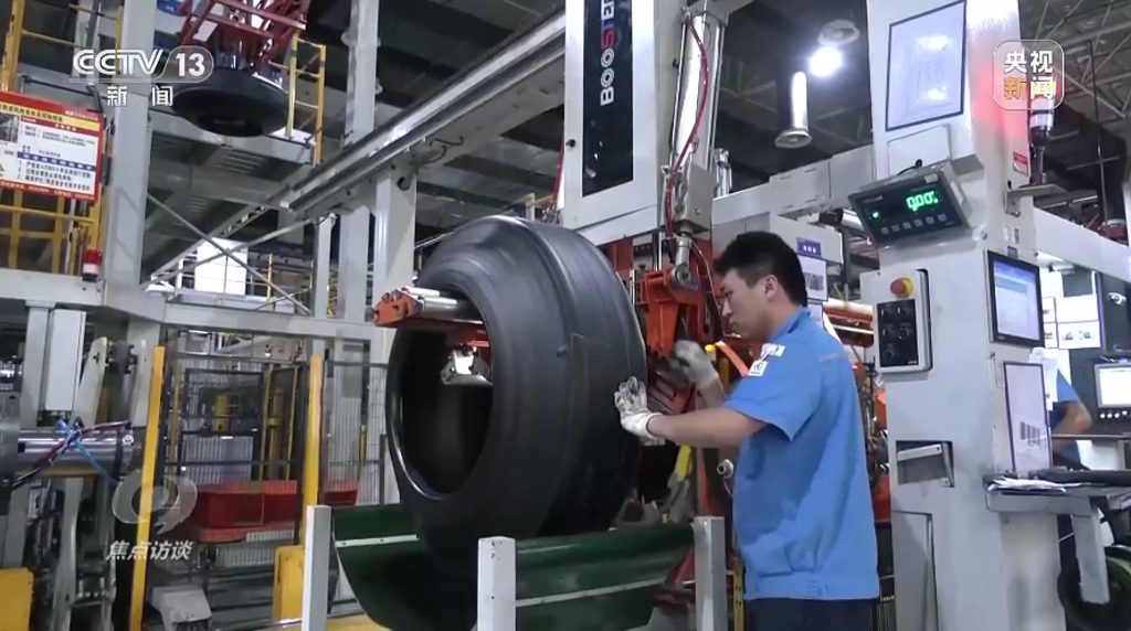 央视《焦点访谈》聚焦九游体育轮胎数字化